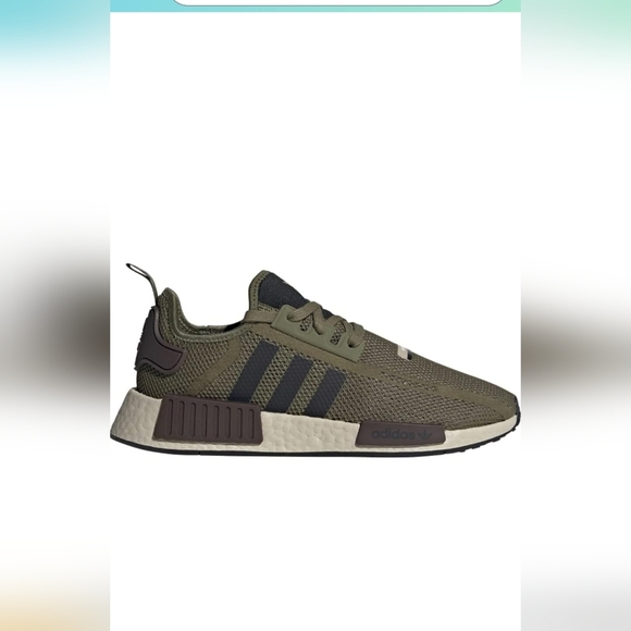 Adidas Mens Olive Green NMD Sneakers EUC - Picture 12 of 16